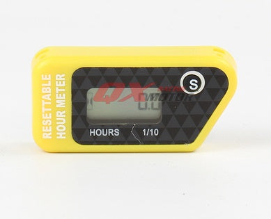 ATV Motorcycle Motorboat Lawn Mower Generator Waterproof LCD Tired Timer Single Timing Maintenance Reminder