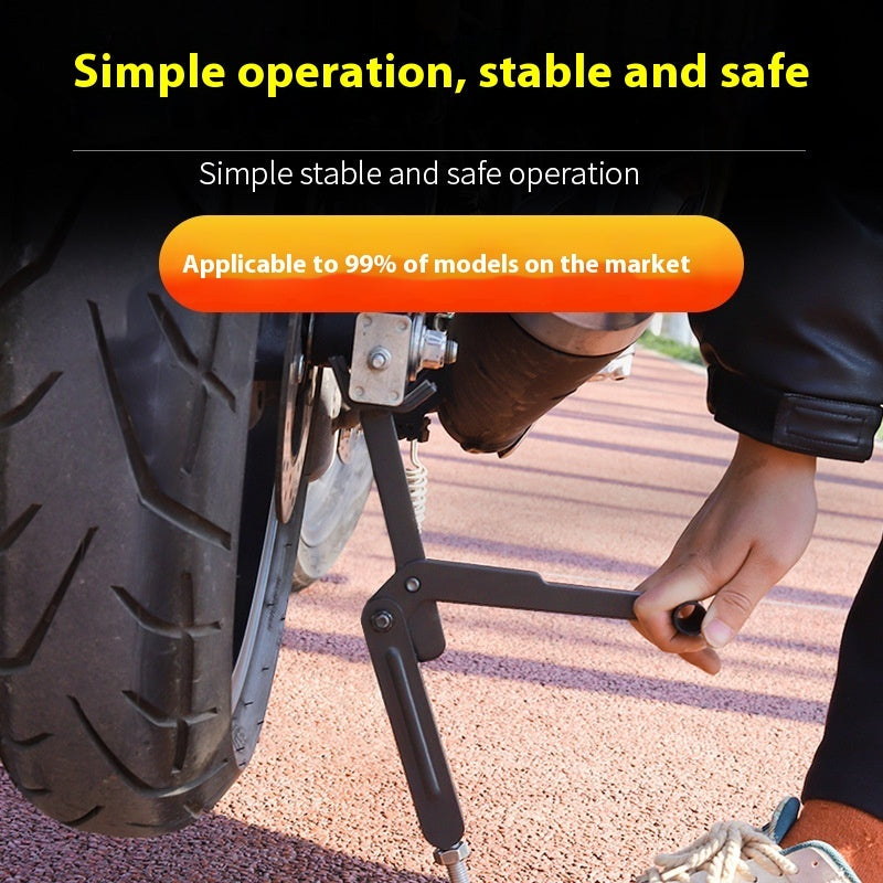 Motorcycle Front And Back Wheels Frame Repair And Maintenance